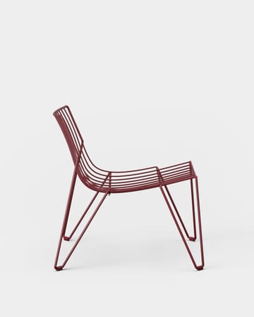 Tio easy chair lounge-tuoli - Wine Red - Massproductions