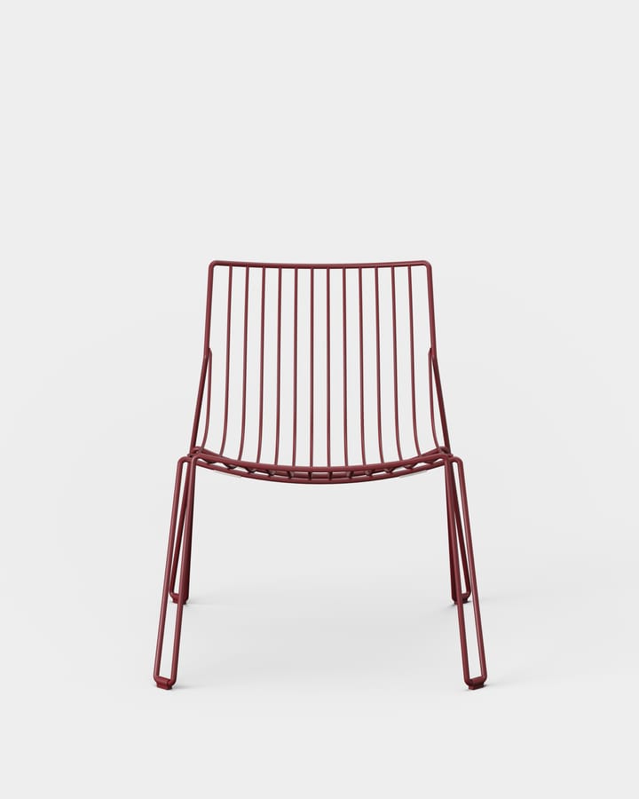 Tio easy chair lounge-tuoli, Wine Red Massproductions