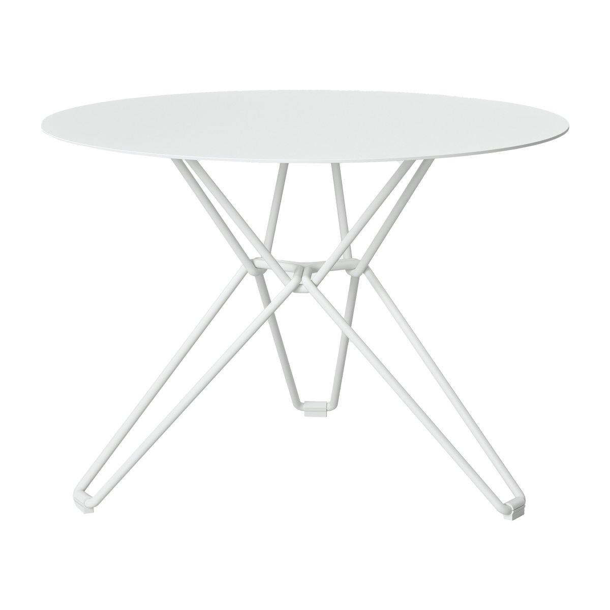 Massproductions Tio sivupöytä 60 cm White | Skandinaavinen Sisustus | Puutarhapöydät | Valkoinen