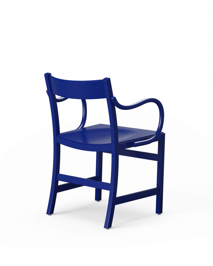 Waiter XL -nojatuoli - Siniseksi lakattu pyökki - Massproductions
