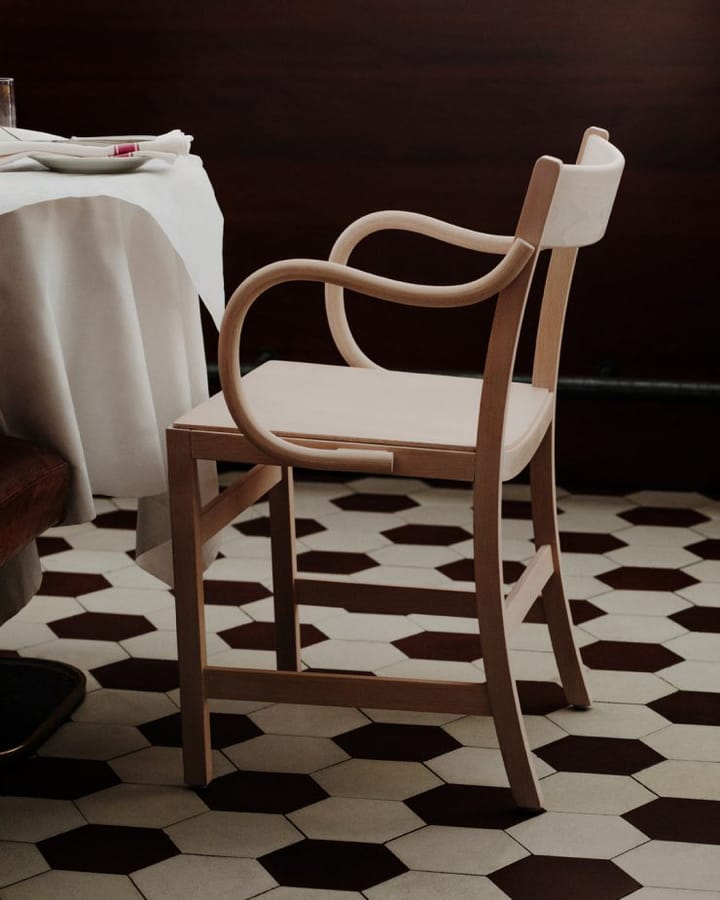 Waiter XL -nojatuoli, Valkoöljytty pyökki Massproductions