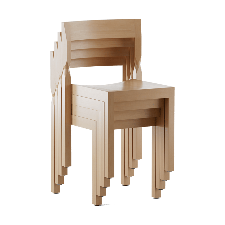 Woodwerk tuoli, Natural beech Massproductions