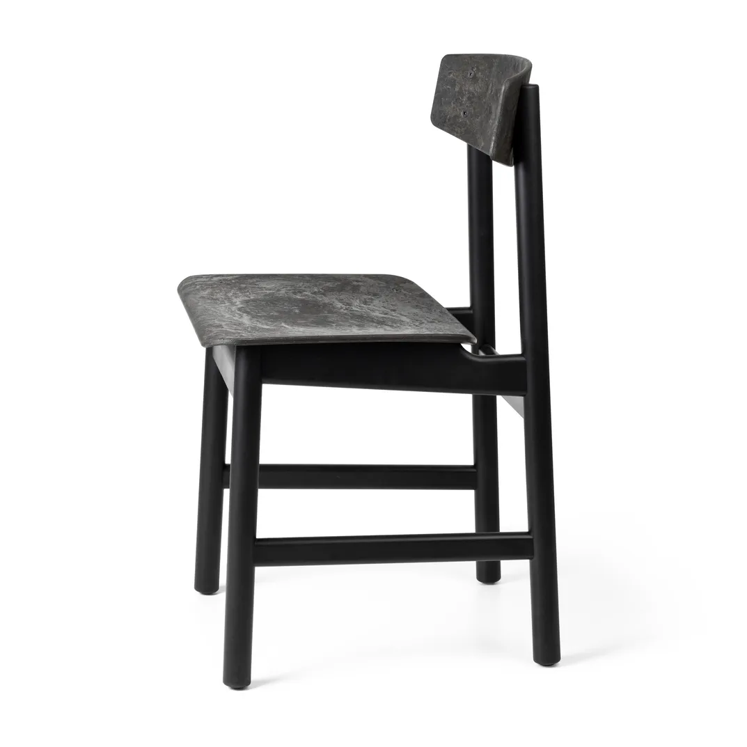 Conscious BM3162 -tuoli, Black beech-coffee wate black Mater