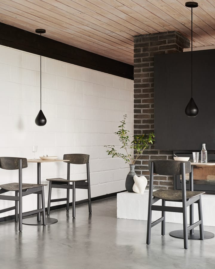 Conscious BM3162 -tuoli, Black beech-coffee wate black Mater