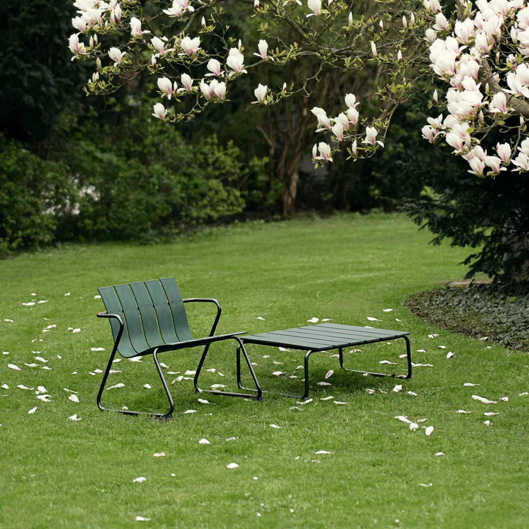 Ocean lounge table sohvapöytä 70x70x30 cm, Green OC2 Mater