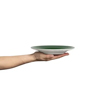 Basic-lautanen 21 cm - Forest green - Mateus