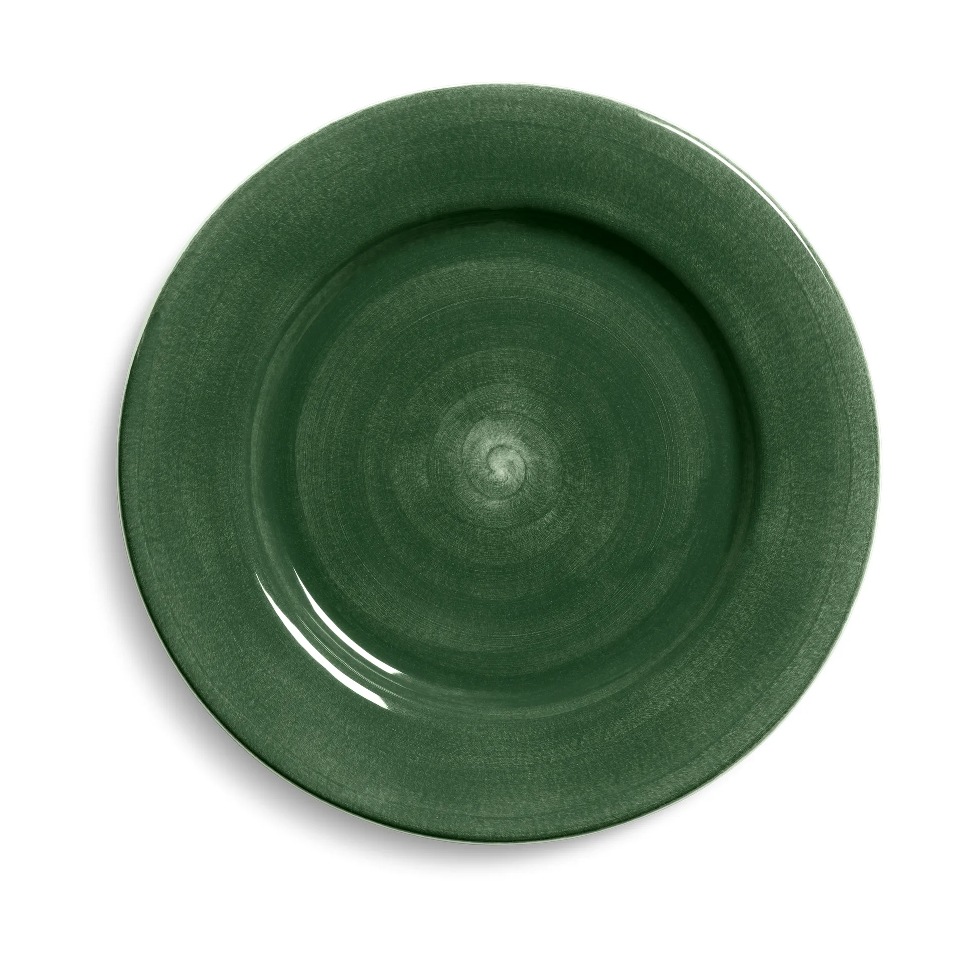 Basic-lautanen 28 cm, Forest green Mateus