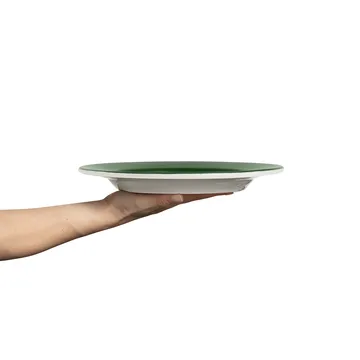 Basic-lautanen 28 cm - Forest green - Mateus