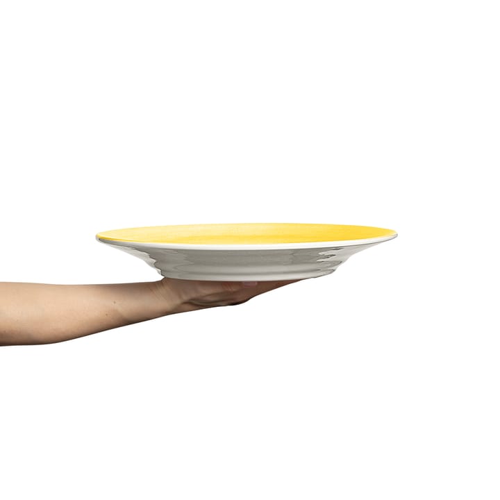 Basic-lautanen 31 cm - Keltainen - Mateus