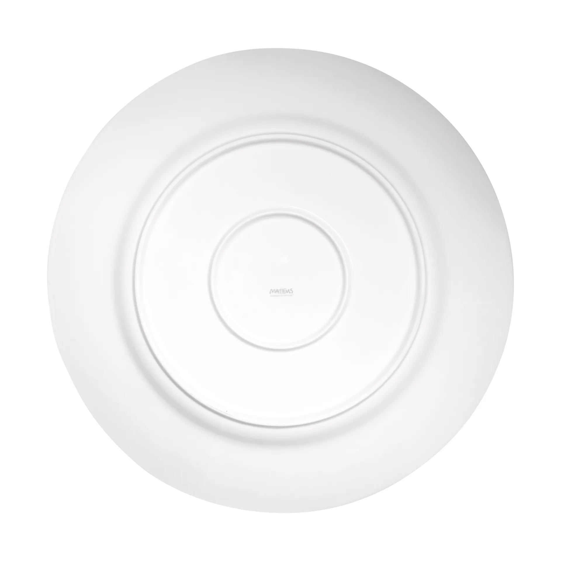 Basic tarjoilulautanen Ø41 cm, Valkoinen Mateus