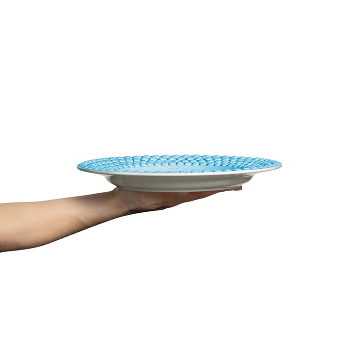 Bubbles-lautanen 28 cm, Turkoosi Mateus