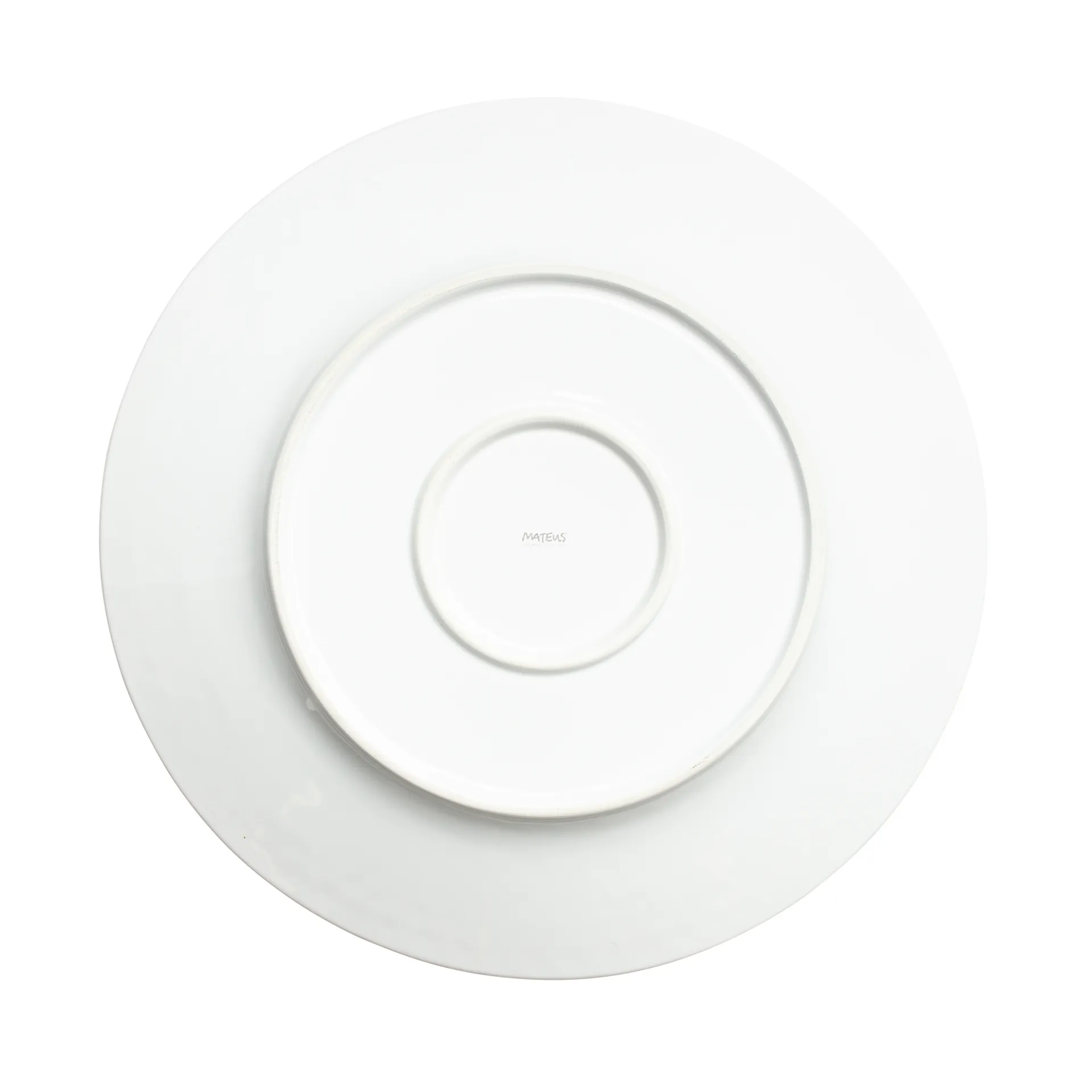 Bubbles-lautanen 42 cm, Turkoosi Mateus