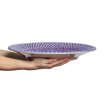 Bubbles-lautanen 42 cm - Violetti - Mateus