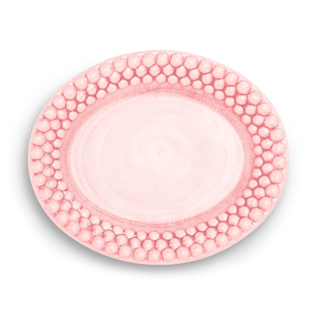 Mateus Bubbles-lautanen ovaali 20 cm light pink