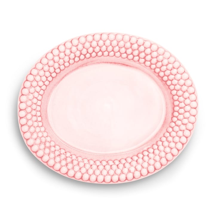 Bubbles-lautanen, ovaali 35 cm - light pink - Mateus