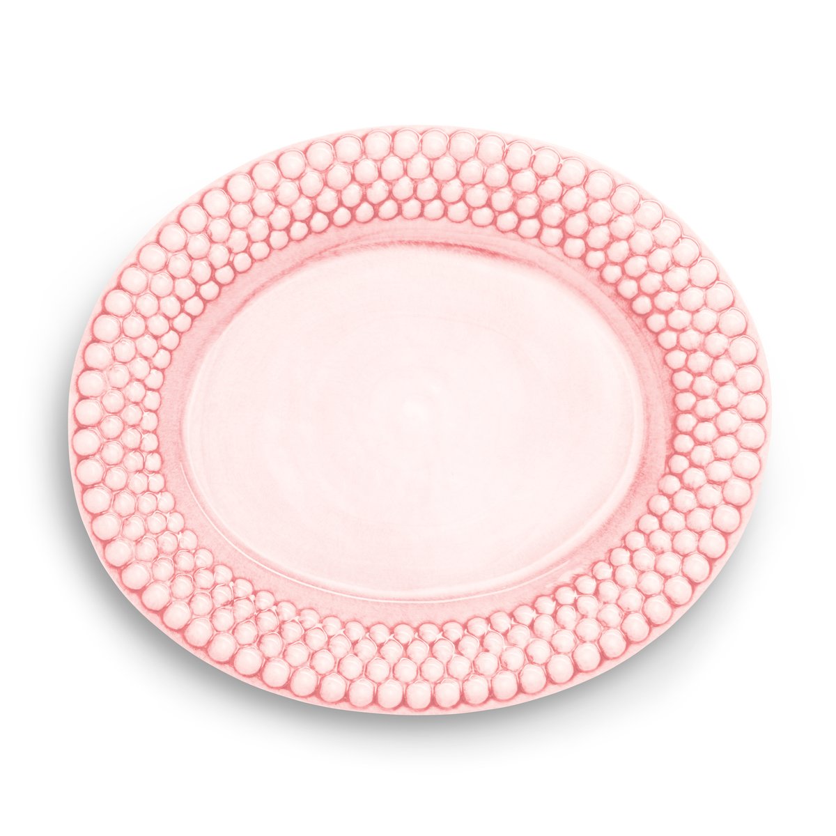 Mateus Bubbles-lautanen ovaali 35 cm light pink