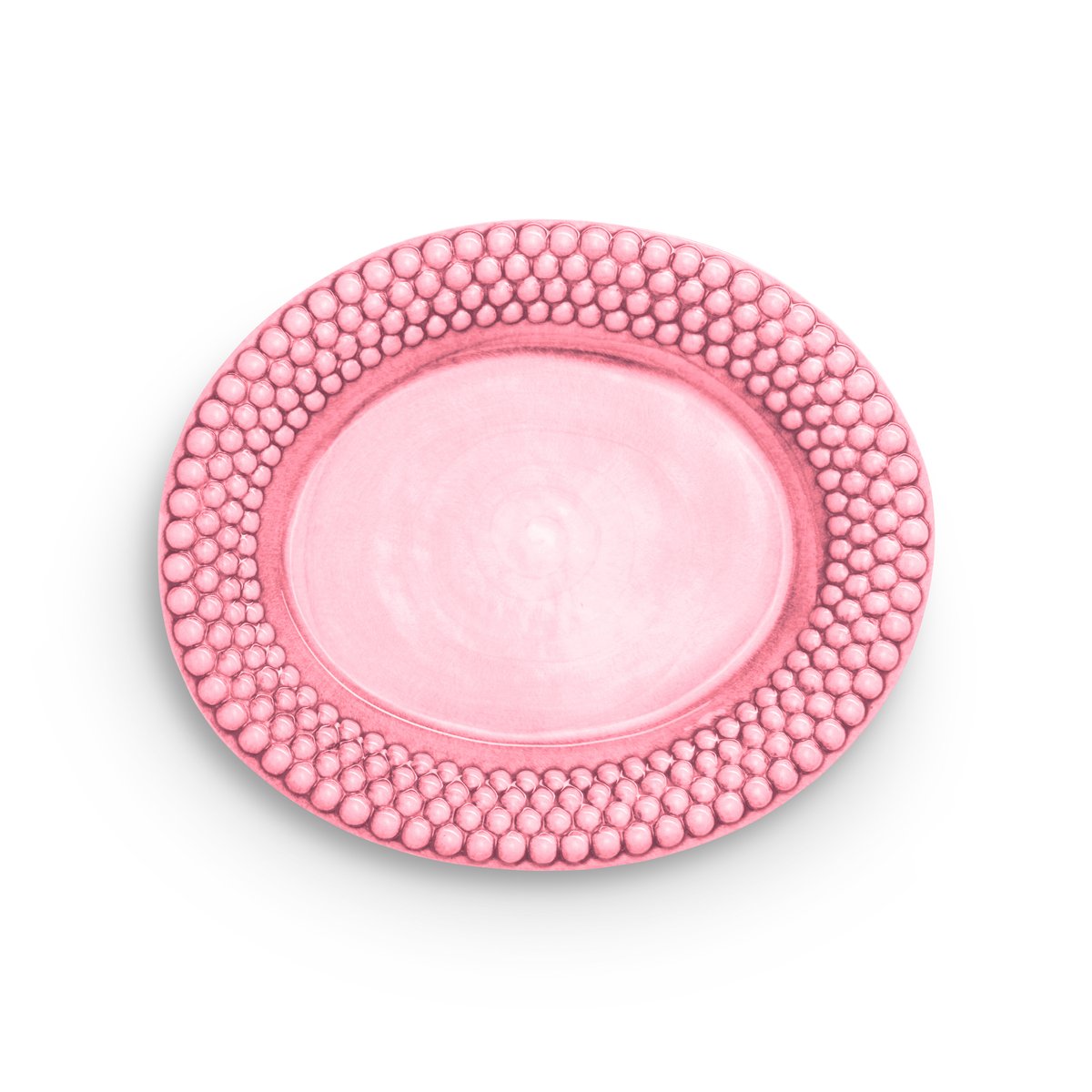 Mateus Bubbles-lautanen ovaali 35 cm Vaaleanpunainen
