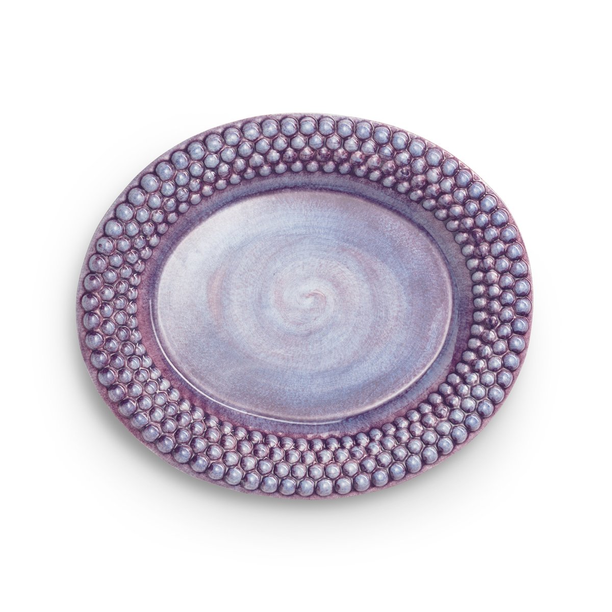 Mateus Bubbles-lautanen ovaali 35 cm Violetti