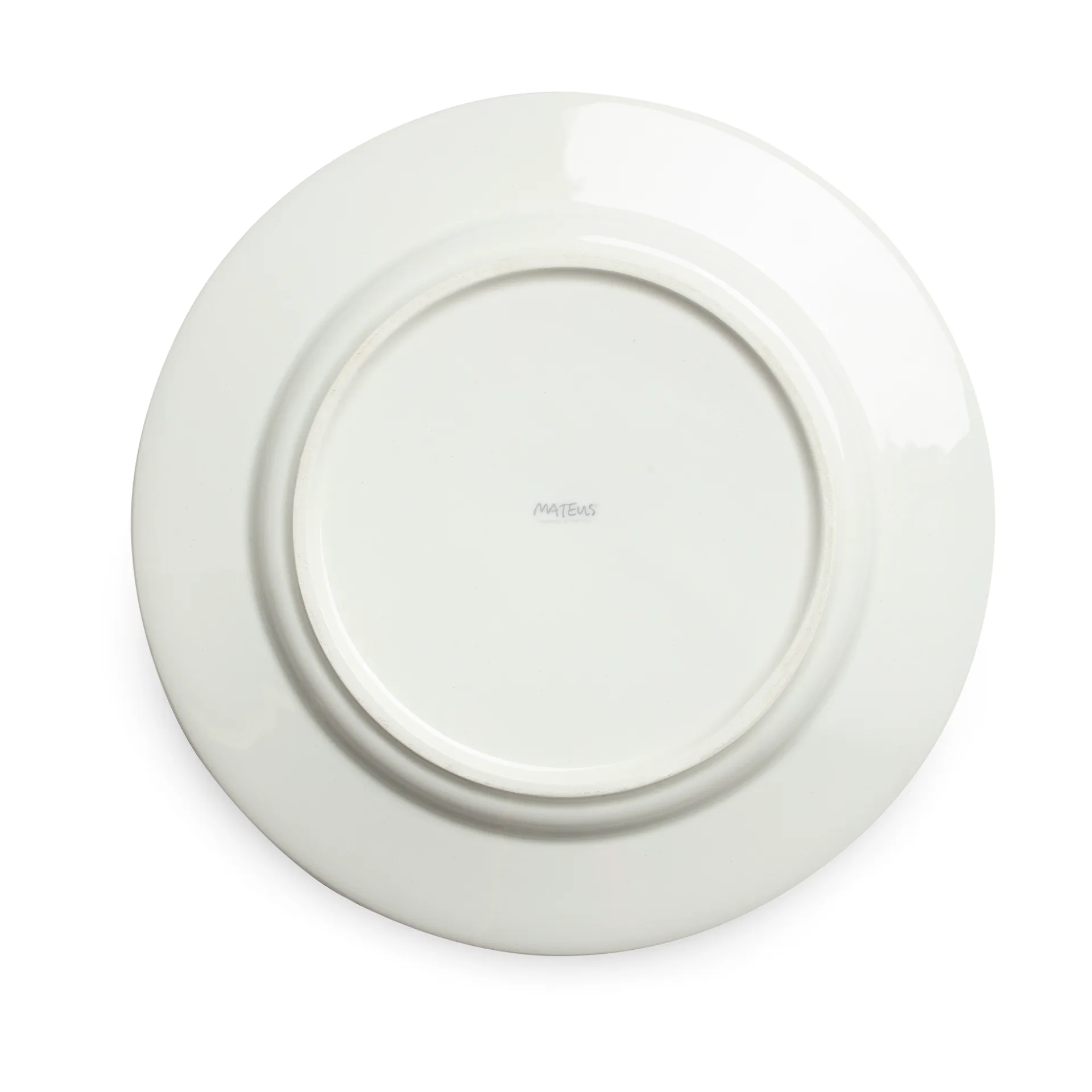 Flowers tulips lautanen Ø28 cm, Valkoinen Mateus