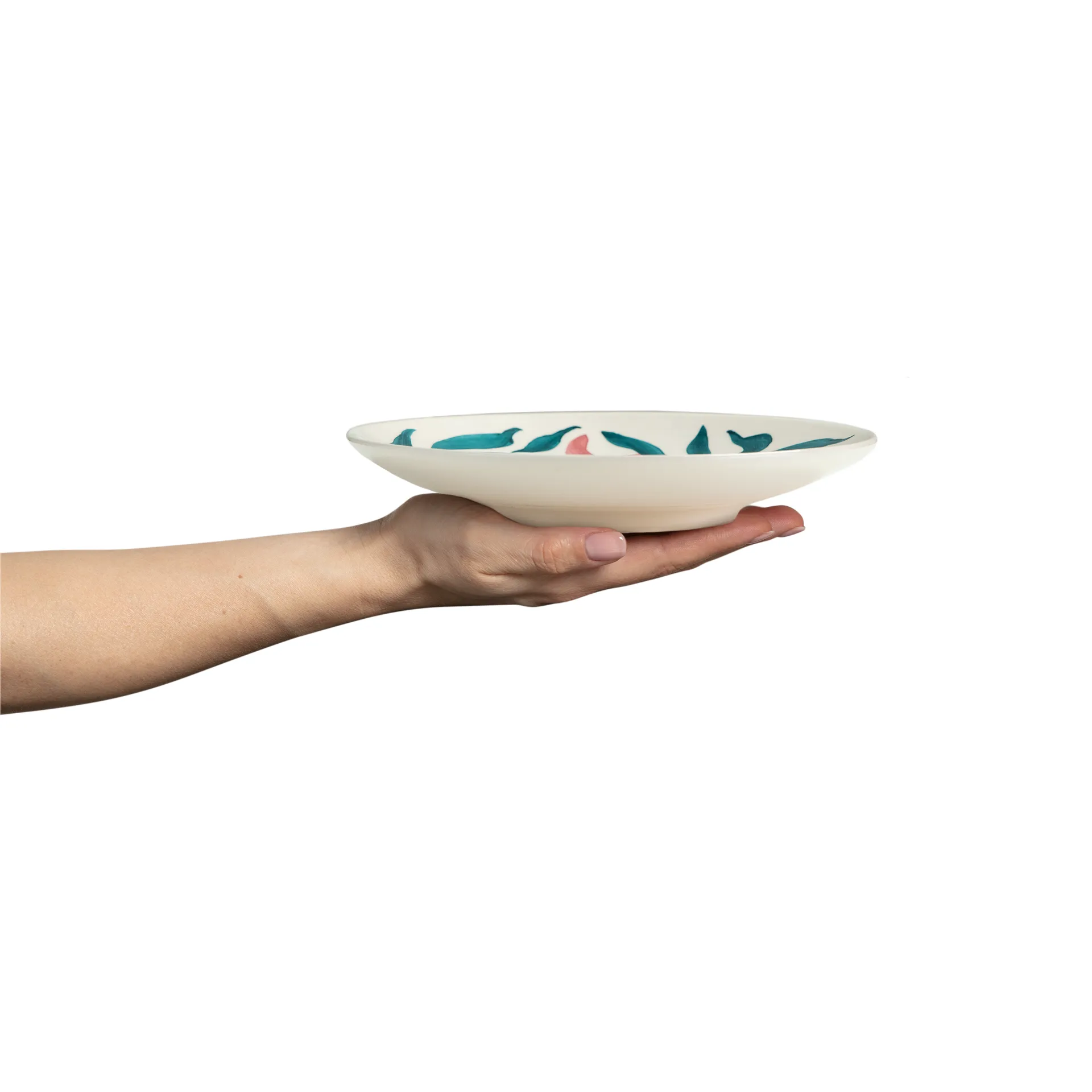 Flowers water lilies asetti Ø20 cm, Valkoinen Mateus