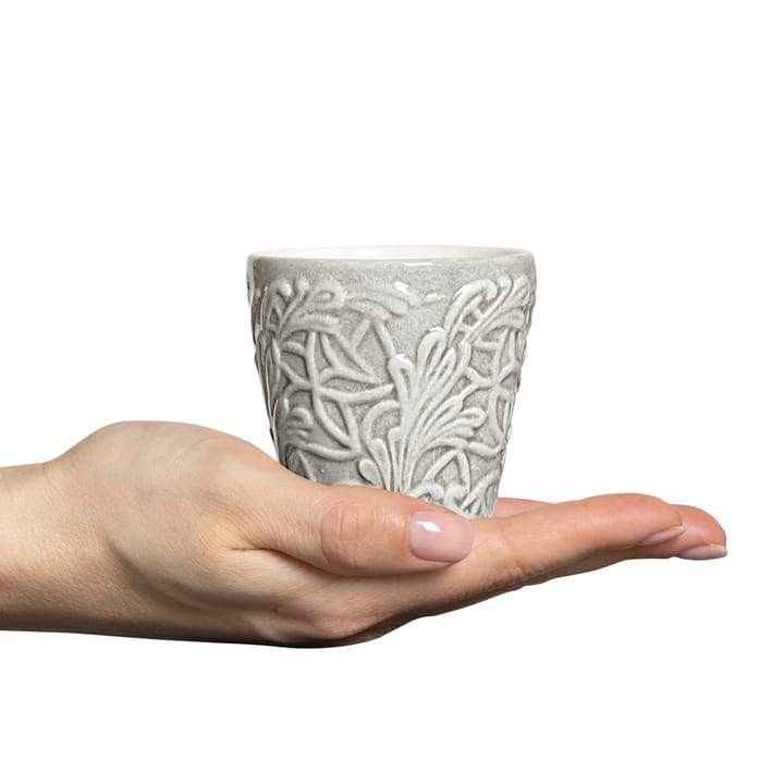 Lace-espressokuppi 10 cl - Harmaa - Mateus
