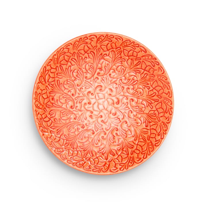 Lace-lautanen 20 cm - Oranssi - Mateus