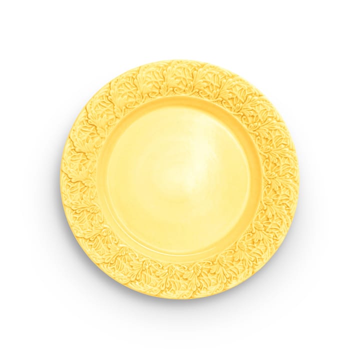 Lace-lautanen 25 cm - Keltainen - Mateus