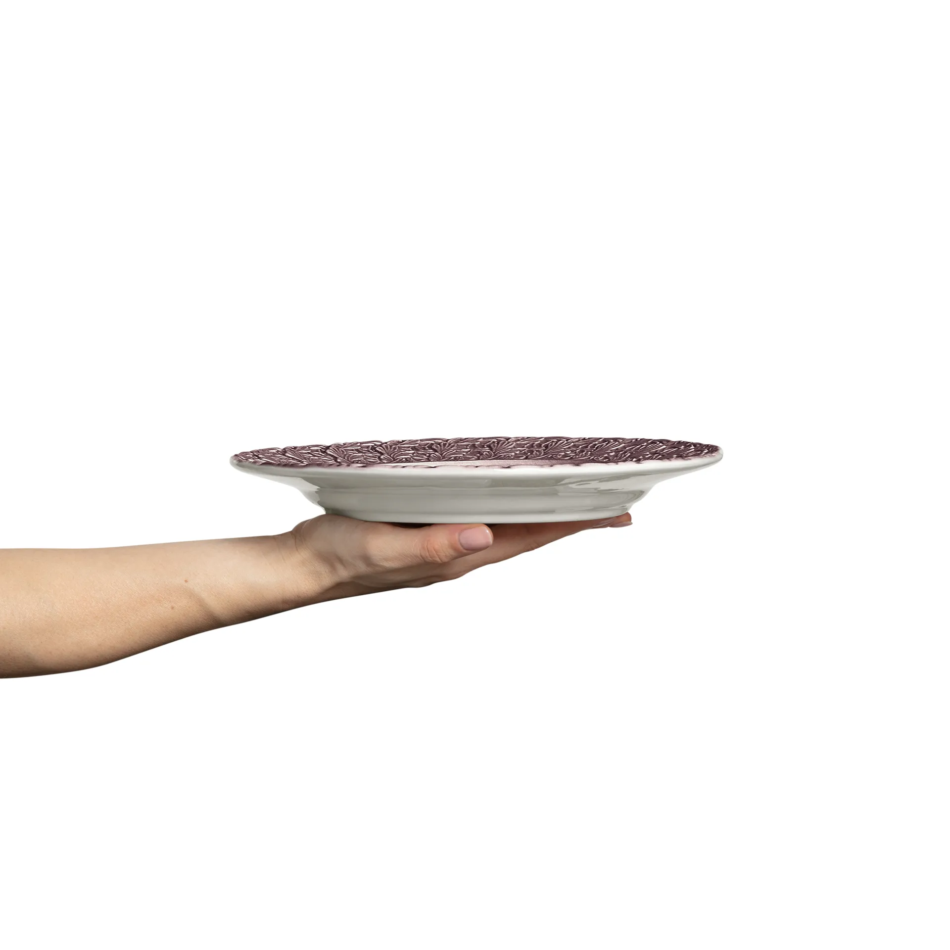 Lace-lautanen 25 cm, Luumu Mateus