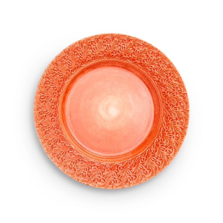 Lace-lautanen 32 cm - Oranssi - Mateus