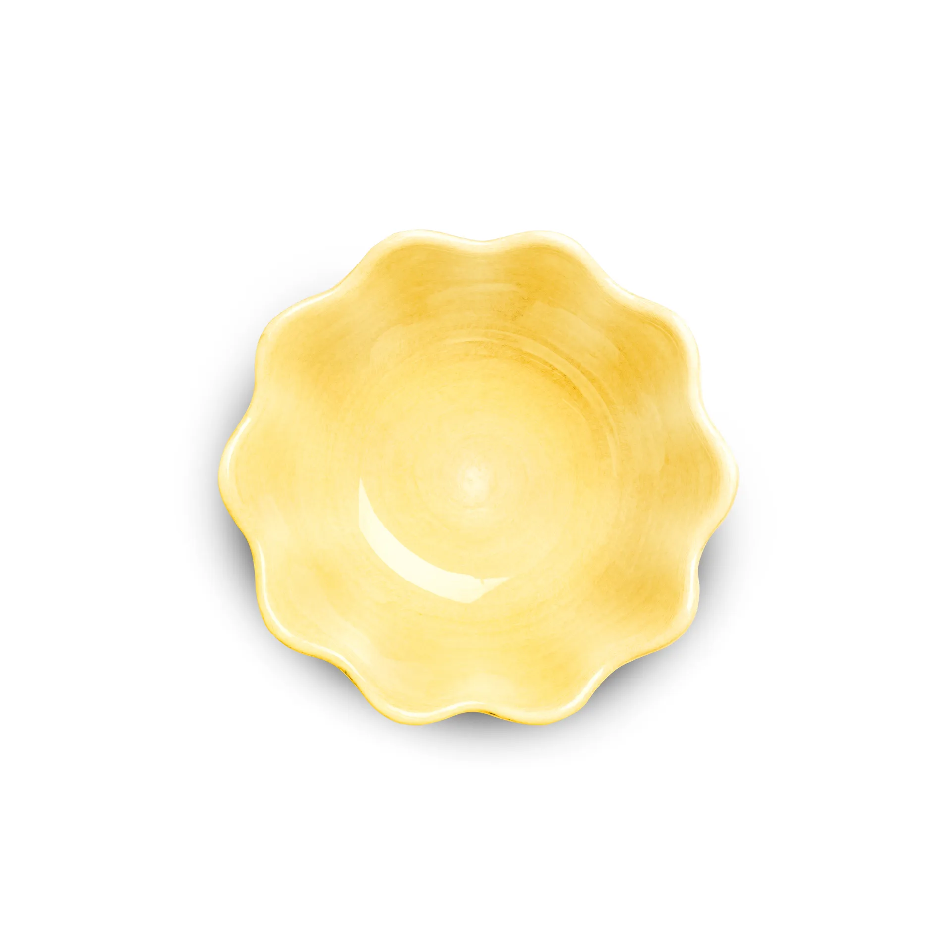 Oyster kulho Ø13 cm, Keltainen Mateus