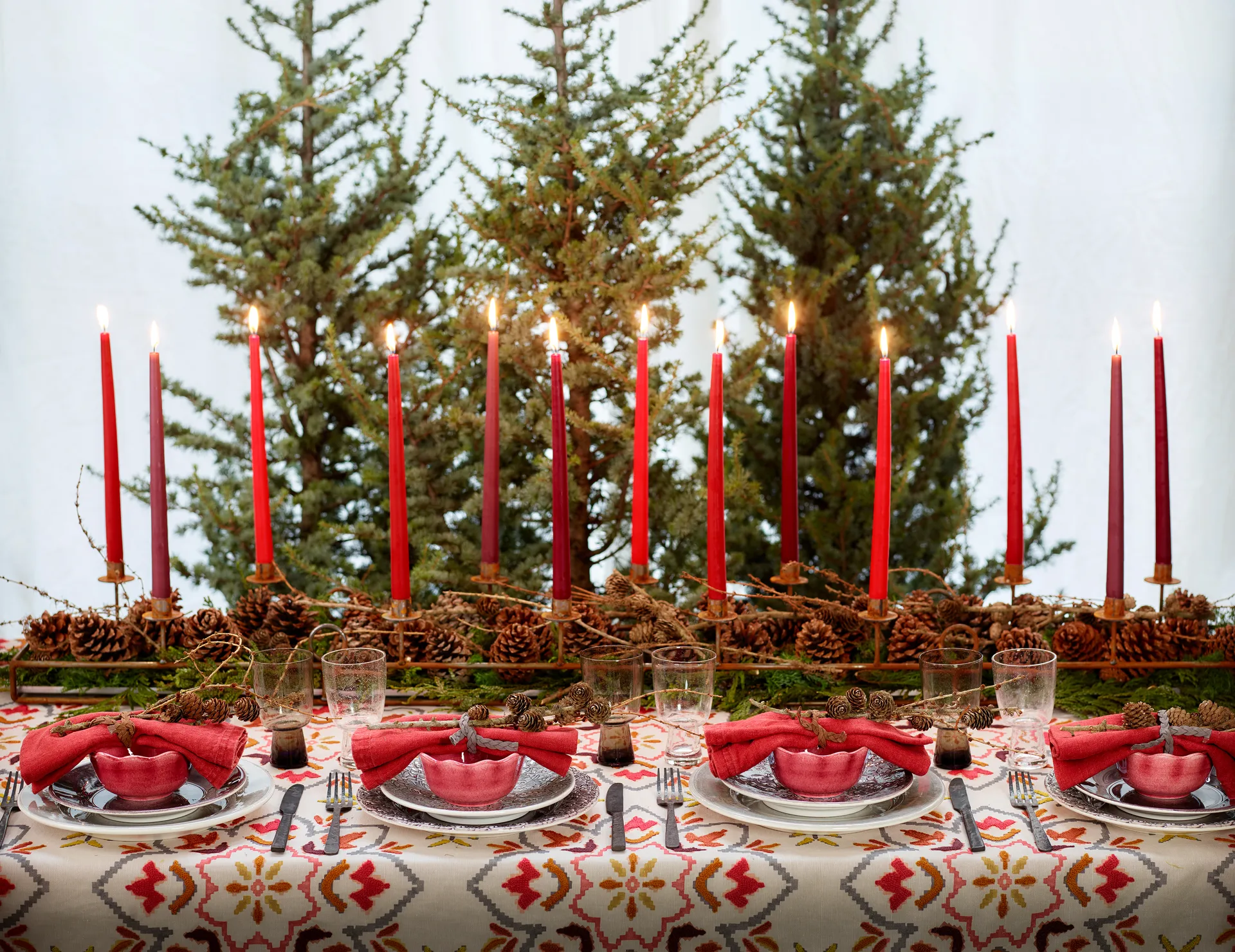 Oyster kulho Ø13 cm, Punainen Mateus