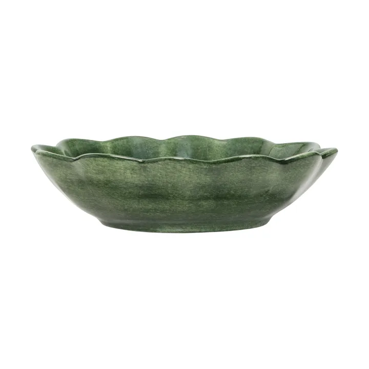 Oyster kulho 16x18 cm - Forest green - Mateus