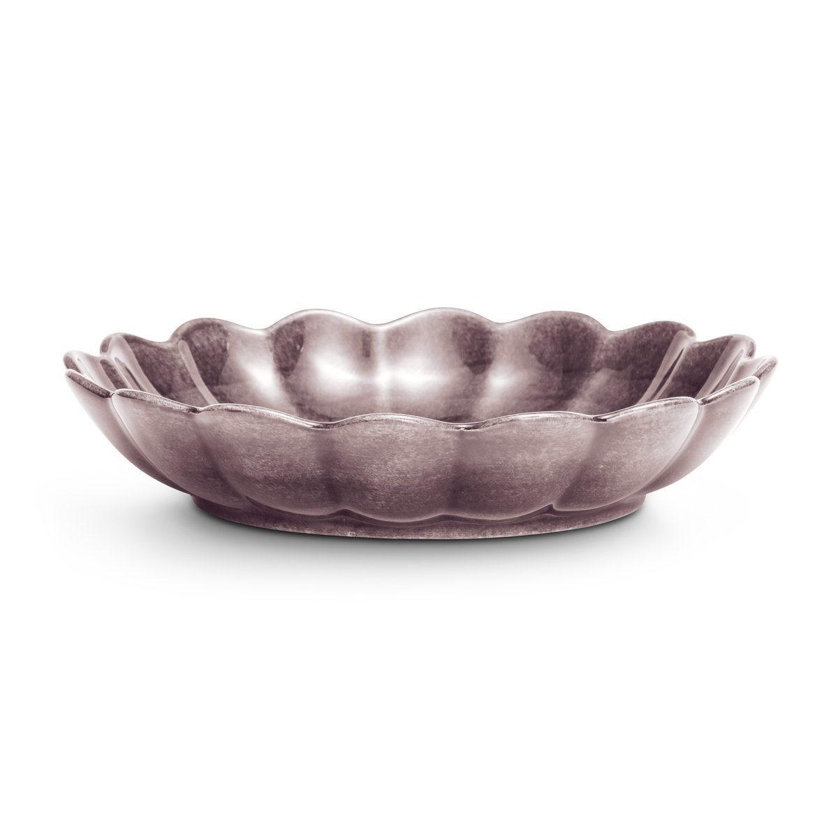 Mateus Oyster kulho 24 cm Plum | Skandinaavinen Sisustus | Syvät lautaset | Violetti