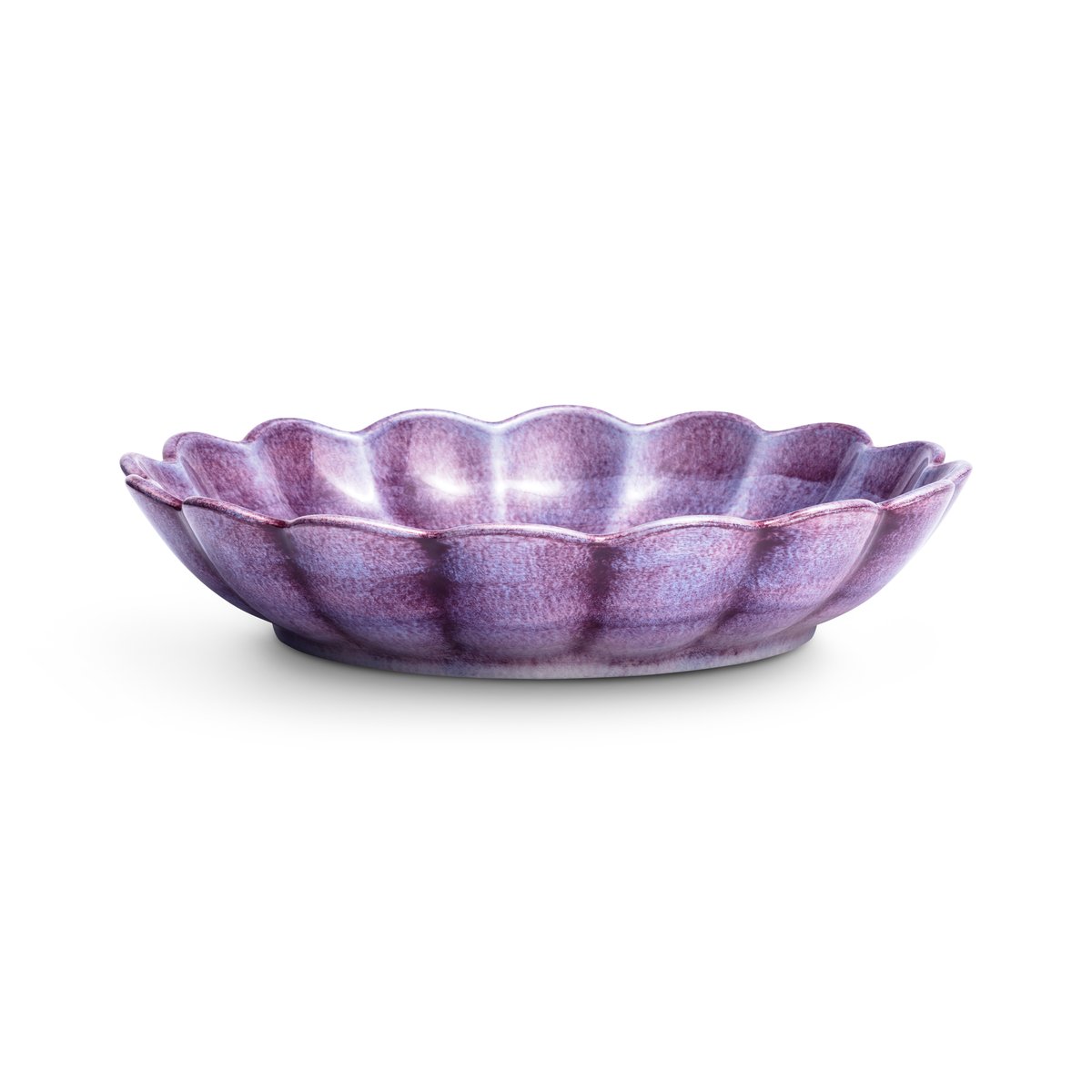 Mateus Oyster kulho 24 cm Vaaleanliila | Skandinaavinen Sisustus | Syvät lautaset | Violetti