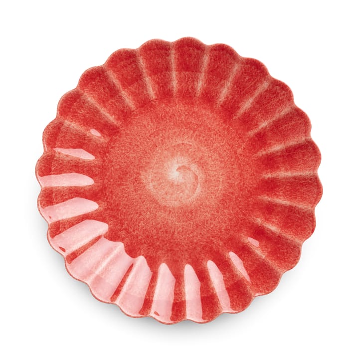 Oyster lautanen 28 cm - Punainen-Limited Edition - Mateus