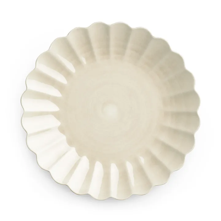 Oyster lautanen 28 cm - Sand - Mateus