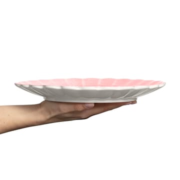Oyster lautanen 28 cm - Vaaleanpunainen - Mateus