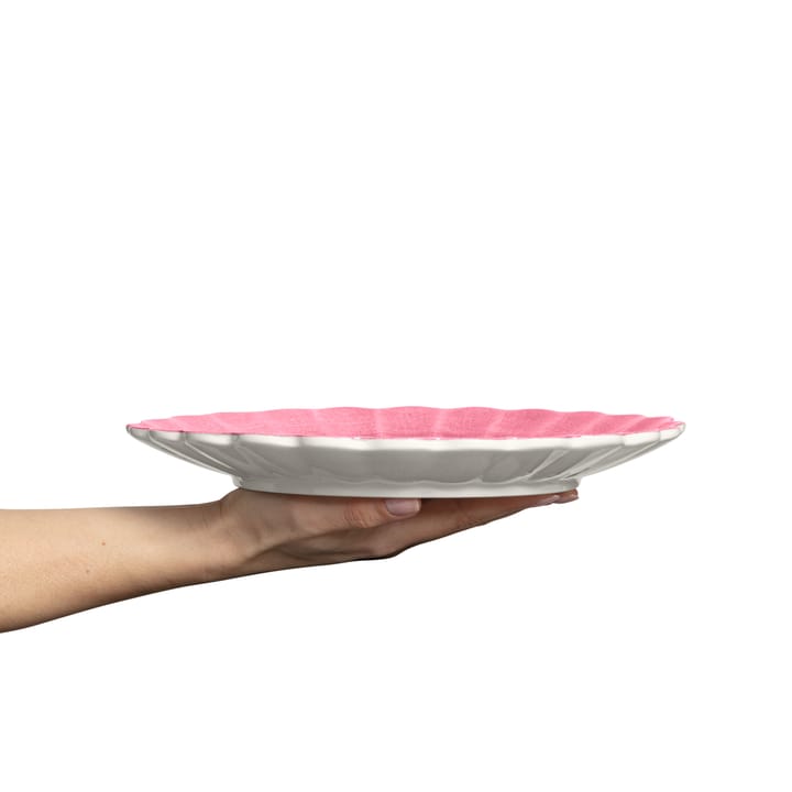 Oyster lautanen 28 cm - Vaaleanpunainen - Mateus