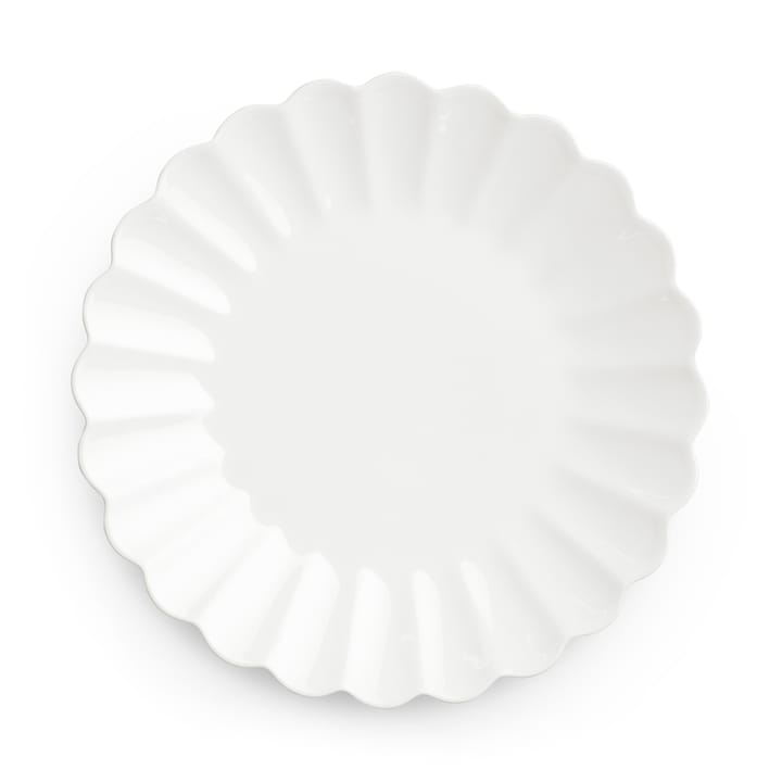 Oyster lautanen 28 cm - Valkoinen - Mateus