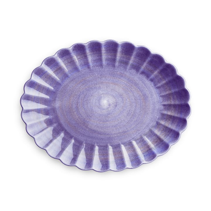Oyster lautanen 30x35 cm - Violetti - Mateus