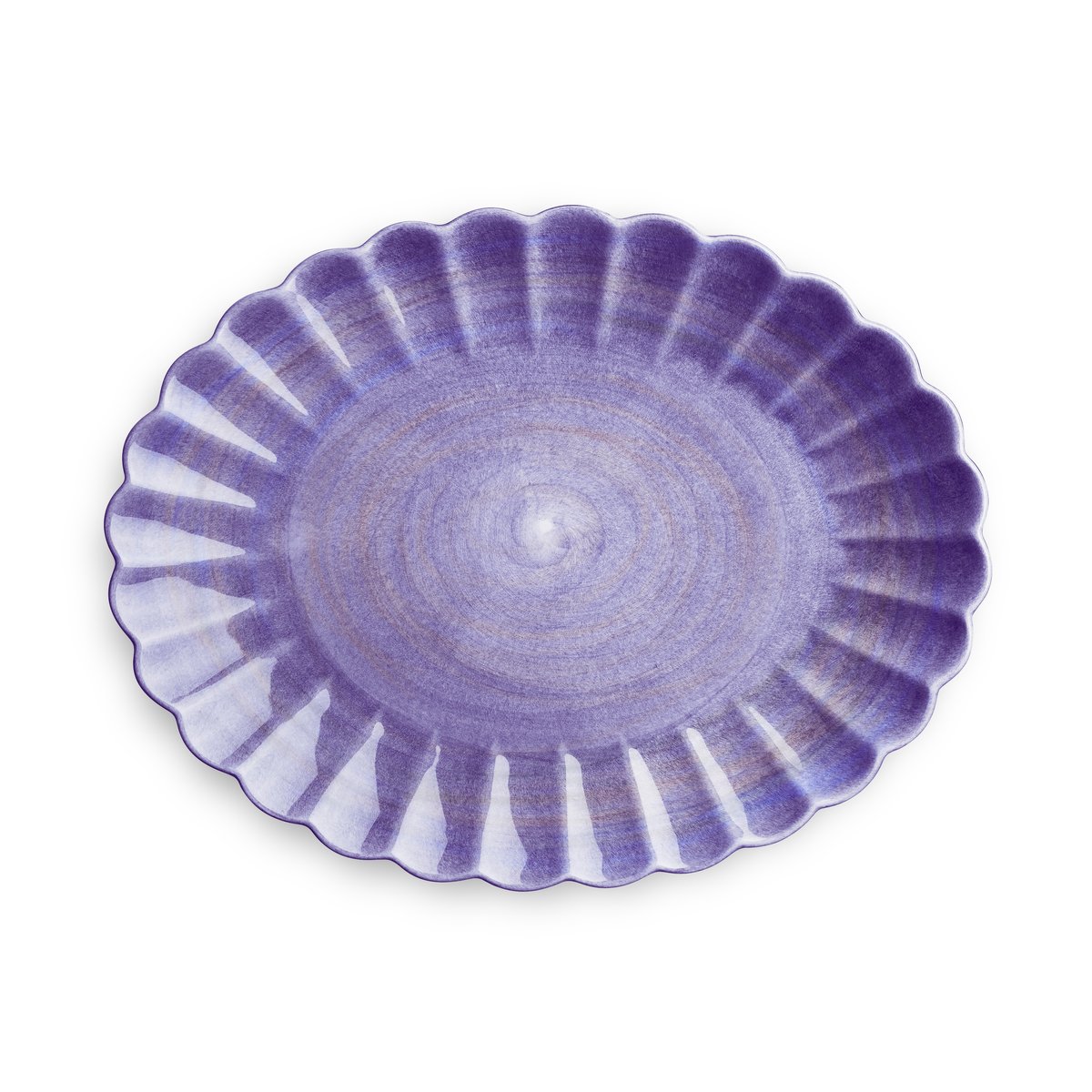 Mateus Oyster lautanen 30x35 cm Violetti | Skandinaavinen Sisustus | Tarjoiluvadit & Tarjoiluastiat | Violetti