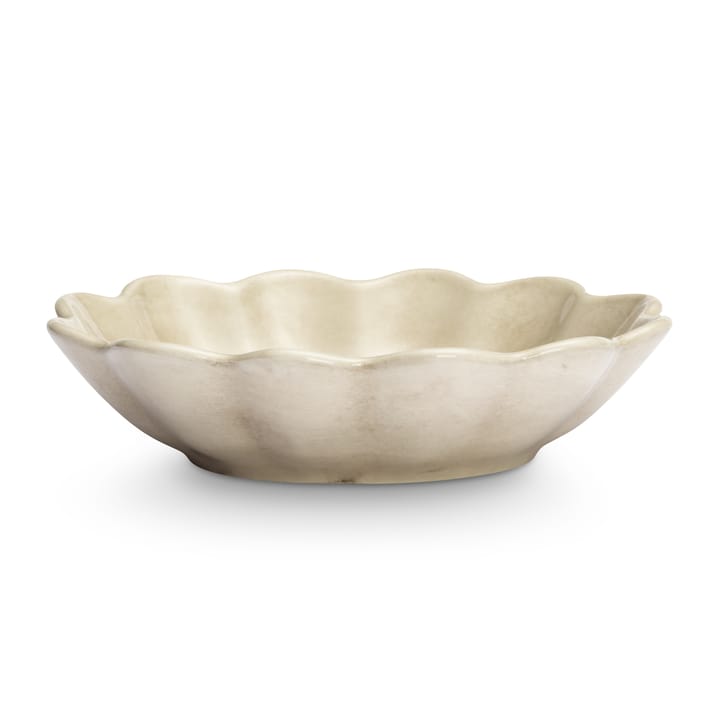 Oyster -osterikulho 18x16 cm - Sand - Mateus