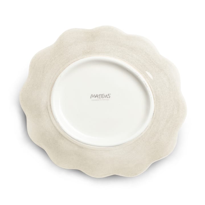 Oyster -osterikulho 18x16 cm - Sand - Mateus