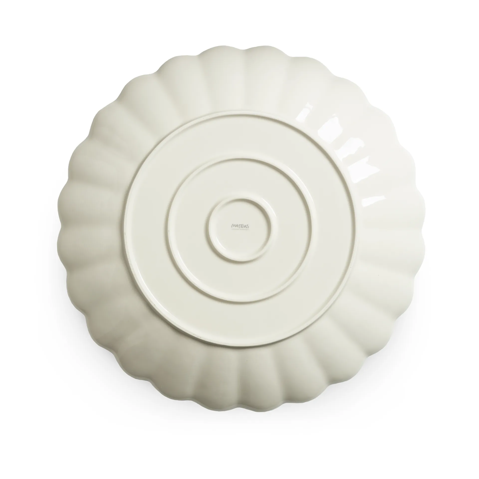 Oyster rasia pyöreä 42 cm, Metsänvihreä Mateus