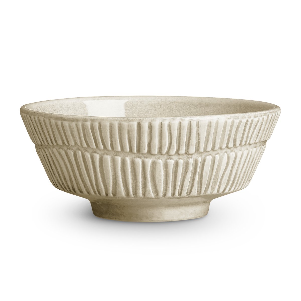 Mateus Stripes kulho 15 cm Sand | Skandinaavinen Sisustus | Aamiaiskulhot | Beige