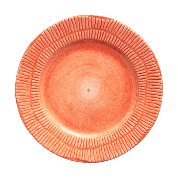 Stripes lautanen Ø 21 cm - Oranssi - Mateus