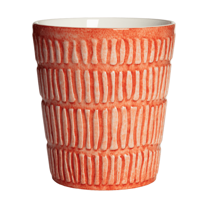 Stripes muki 30 cl - Oranssi - Mateus