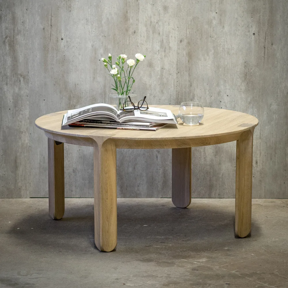 Amor-sohvapöytä, tammi valkoinen vahaöljy Mavis