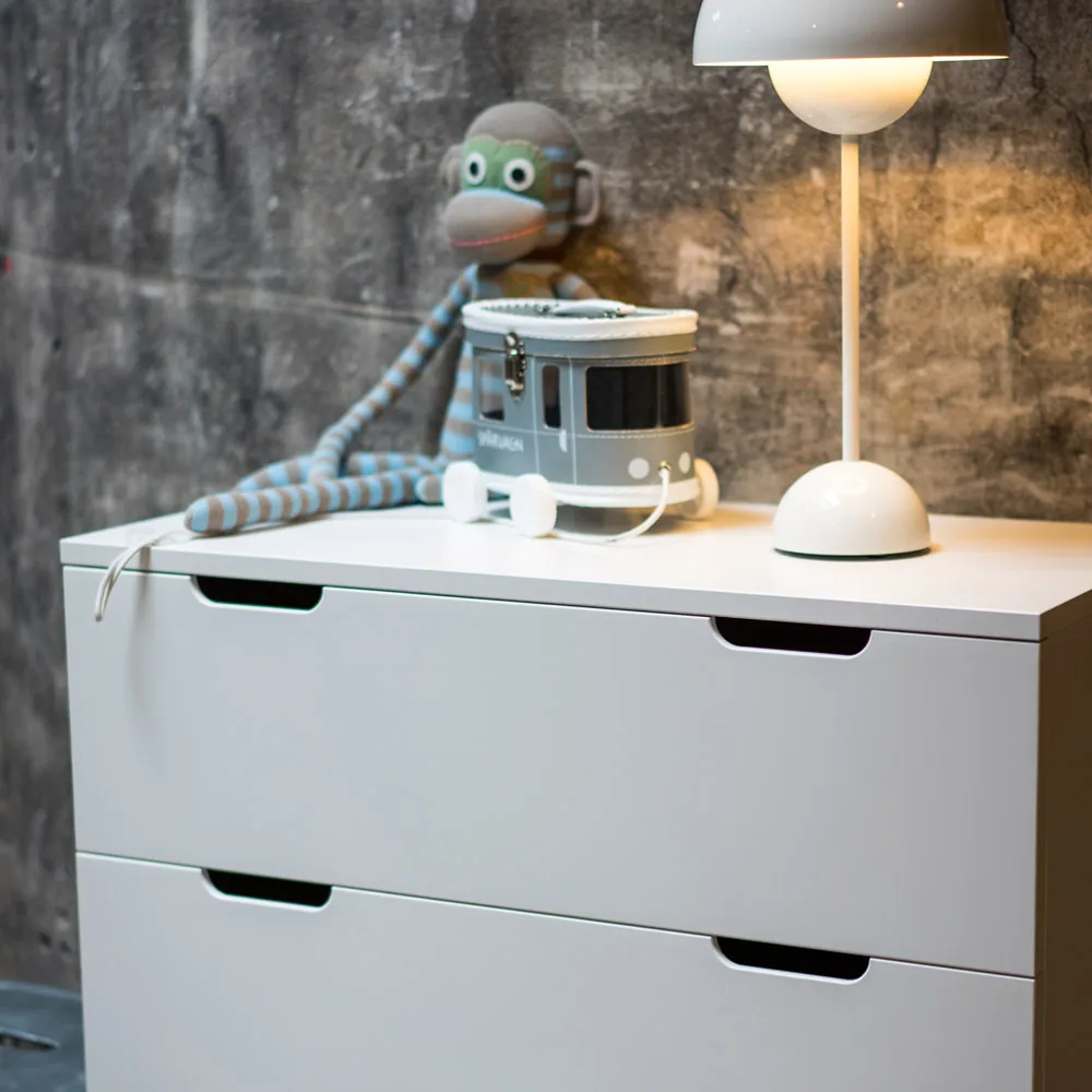 Aoko lipasto 4 laatikkoa, Valkolakka Mavis