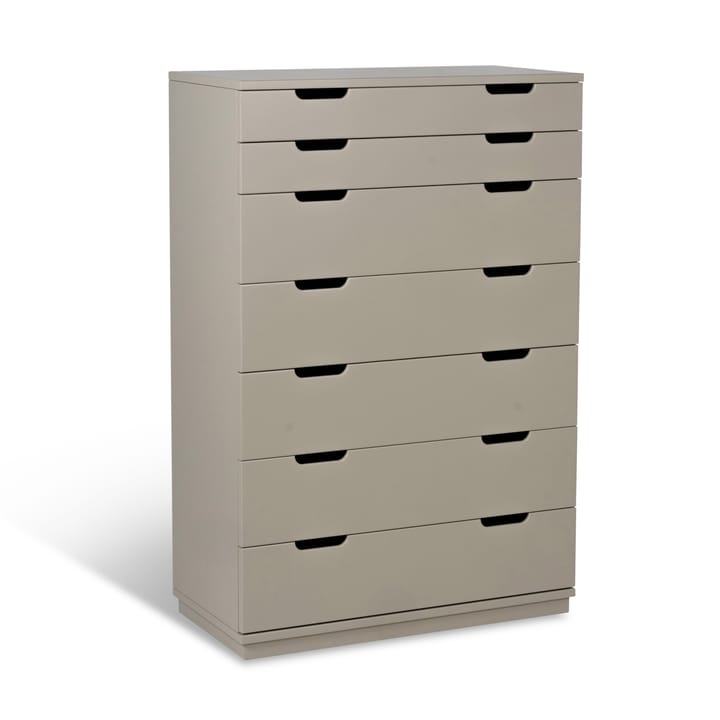 Aoko lipasto 7 laatikkoa, Beige Mavis